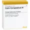 CUTIS ampolas compositum N, 10 unid