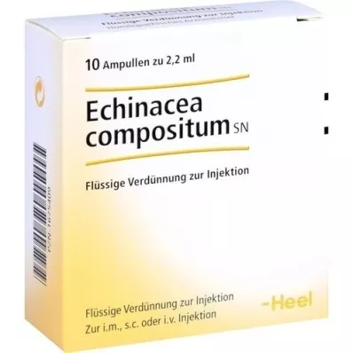 ECHINACEA COMPOSITUM SN Ampolas, 10 unidades ECHINACEA COMPOSITUM SN Ampolas, 10 unidades