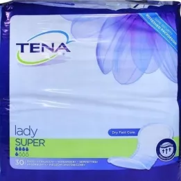 TENA LADY super palmilhas, 30 peças