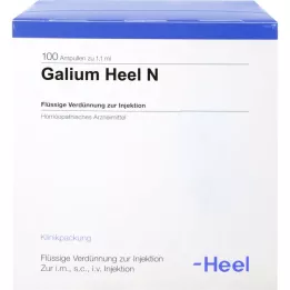 GALIUM HEEL Ampolas N, 100 unidades