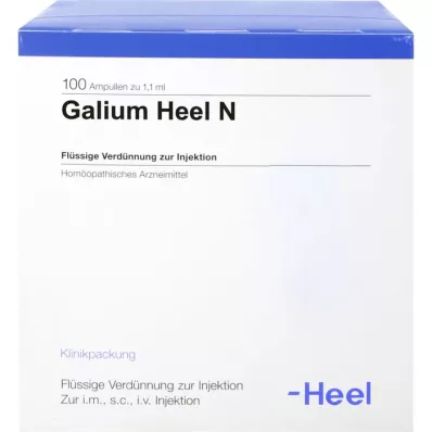 GALIUM HEEL Ampolas N, 100 unidades