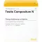 TESTIS COMPOSITUM Ampolas N, 10 unid