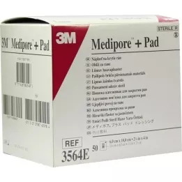 MEDIPORE Curativo estéril Plus Pad 3564E, 50 unidades