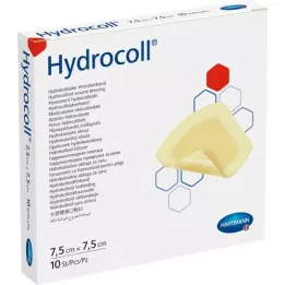 HYDROCOLL Curativo 7,5x7,5 cm, 10 unid