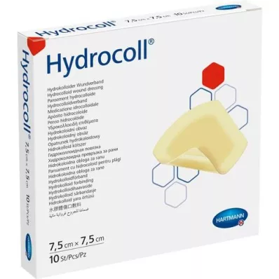 HYDROCOLL Curativo 7,5x7,5 cm, 10 unid HYDROCOLL Curativo 7,5x7,5 cm, 10 unid