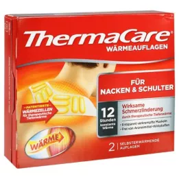THERMACARE Almofadas de pescoço/ombro para alívio da dor, 2 peças