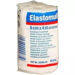 ELASTOMULL Suporte de fixação elástico 6 cmx4 m 2095, 1 peça