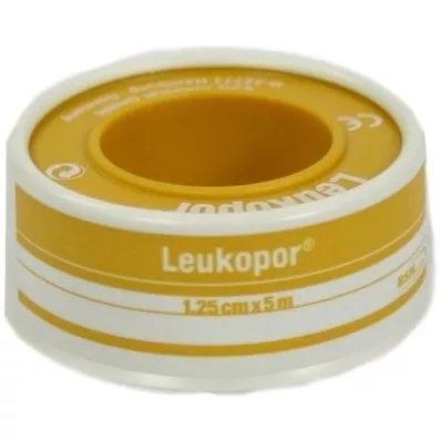 LEUKOPOR 1,25 cmx5m, 1 peça LEUKOPOR 1,25 cmx5m, 1 peça