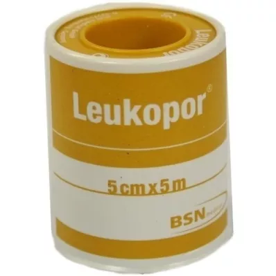 LEUKOPOR 5 cm x 5 m, 1 peça