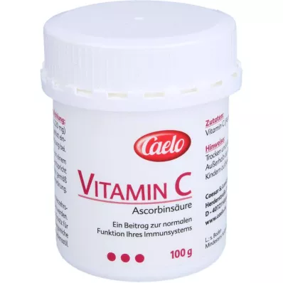VITAMIN C ASCORBINSÄURE Caelo HV-Pacote, 100g
