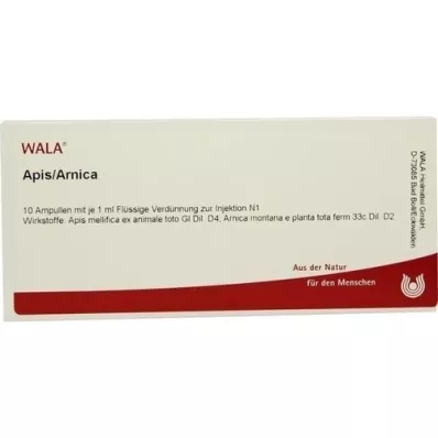 APIS/ARNICA Ampolas, 10X1 ml APIS/ARNICA Ampolas, 10X1 ml