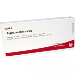 ARGENTUM/ROHRZUCKER Ampolas, 10X1 ml