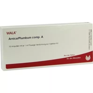 ARNICA/PLUMBUM ampolas comp.A, 10X1 ml