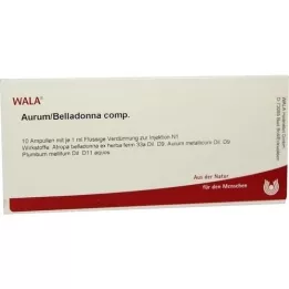 AURUM/BELLADONNA comp. ampolas, 10X1 ml