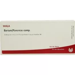 BARIUM/PANCREAS comp. ampolas, 10X1 ml