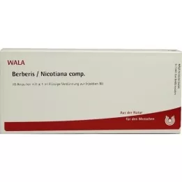 BERBERIS/NICOTIANA comp. ampolas, 10X1 ml