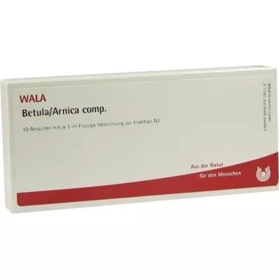 BETULA/ARNICA comp. ampolas, 10X1 ml