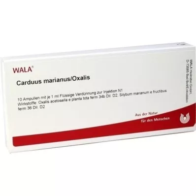 CARDUUS MARIANUS/OXALIS Ampolas, 10X1 ml CARDUUS MARIANUS/OXALIS Ampolas, 10X1 ml