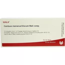 CARDUUS MARIANUS/VISCUM mali comp.ampolas, 10X1 ml