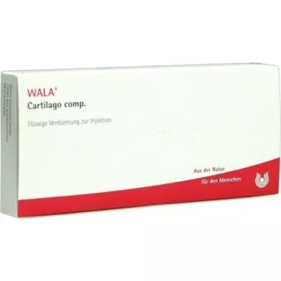 CARTILAGO ampolas comp, 10X1 ml