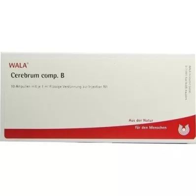 CEREBRUM COMP.Ampolas B, 10X1 ml CEREBRUM COMP.Ampolas B, 10X1 ml
