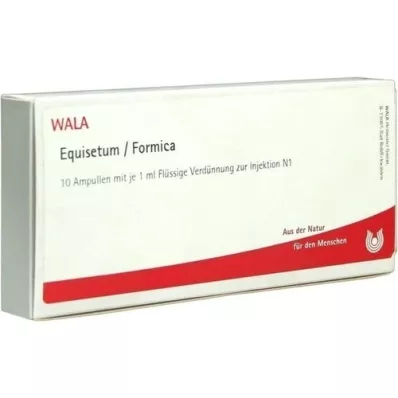 EQUISETUM/FORMICA Ampolas, 10X1 ml EQUISETUM/FORMICA Ampolas, 10X1 ml