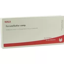 FERRUM SULFUR comp. ampolas, 10X1 ml