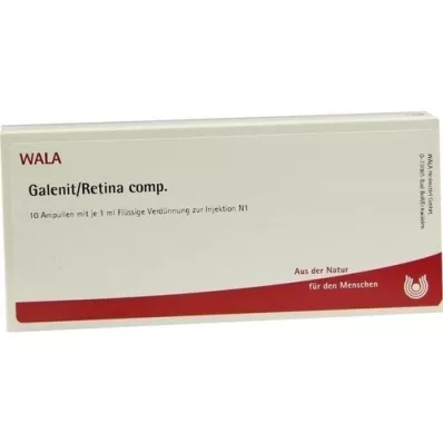 GALENIT/Retina comp. ampolas, 10X1 ml GALENIT/Retina comp. ampolas, 10X1 ml