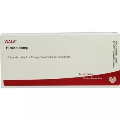 HIRUDO COMP.Ampolas, 10X1 ml HIRUDO COMP.Ampolas, 10X1 ml