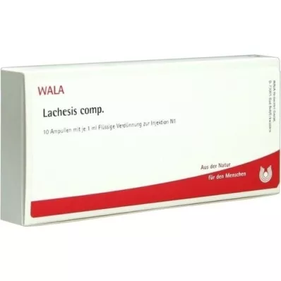 LACHESIS COMP.Ampolas, 10X1 ml LACHESIS COMP.Ampolas, 10X1 ml