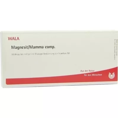 MAGNESIT/MAMMA comp. ampolas, 10X1 ml MAGNESIT/MAMMA comp. ampolas, 10X1 ml