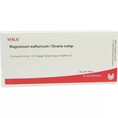MAGNESIUM SULFURICUM/Ampolas de ovário, 10X1 ml