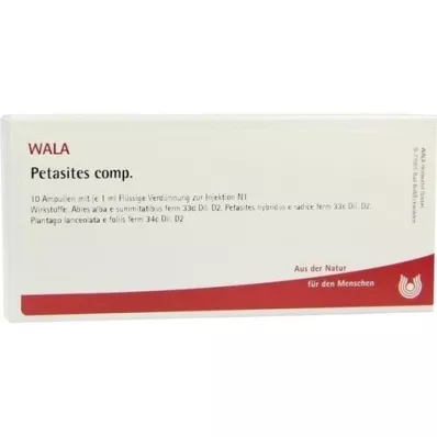 PETASITES comp. ampolas, 10X1 ml PETASITES comp. ampolas, 10X1 ml