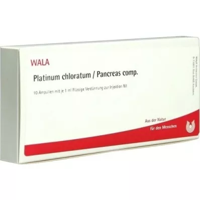 PLATINUM CHLORATUM/PANCREAS comp. ampolas, 10X1 ml PLATINUM CHLORATUM/PANCREAS comp. ampolas, 10X1 ml