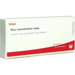 RHUS TOXICODENDRON COMP Ampolas, 10X1 ml