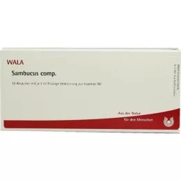 SAMBUCUS COMP Ampolas, 10X1 ml