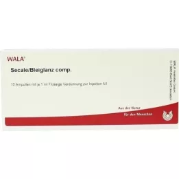 SECALE/BLEIGLANZ comp. ampolas, 10X1 ml