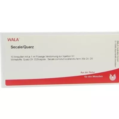 SECALE QUARZ Ampolas, 10X1 ml