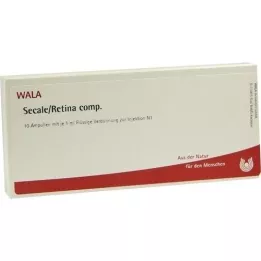 SECALE RETINA comp. ampolas, 10X1 ml