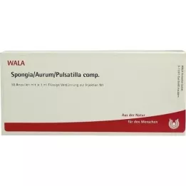 SPONGIA/AURUM/Pulsatilla comp. ampolas, 10X1 ml