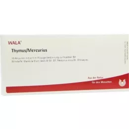 THYMUS/MERCURIUS Ampolas, 10X1 ml