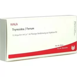 THYREOIDEA/Ampolas Ferrum, 10X1 ml