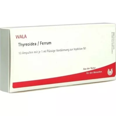 THYREOIDEA/Ampolas Ferrum, 10X1 ml THYREOIDEA/Ampolas Ferrum, 10X1 ml