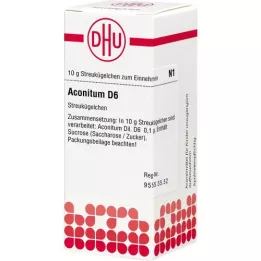 ACONITUM D 6 glóbulos, 10 g
