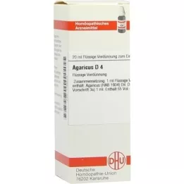 AGARICUS Diluição D4, 20 ml
