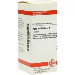 APIS MELLIFICA D 4 comprimidos, 80 unidades