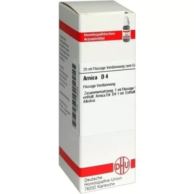 ARNICA Diluição D4, 20 ml ARNICA Diluição D4, 20 ml