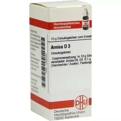 ARNICA D 3 glóbulos, 10 g ARNICA D 3 glóbulos, 10 g