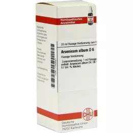 ARSENICUM ALBUM Diluição D 6, 20 ml