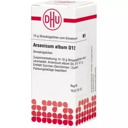 ARSENICUM ALBUM D 12 glóbulos, 10 g